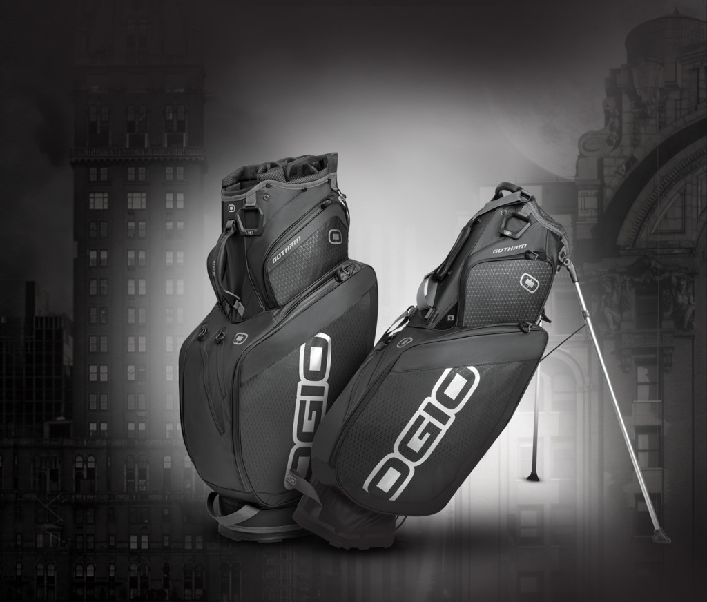 The new Gotham bag from Ogio comes in cart and stand bag flavors, with superlight, water-resistant material and easy access to every pocket.